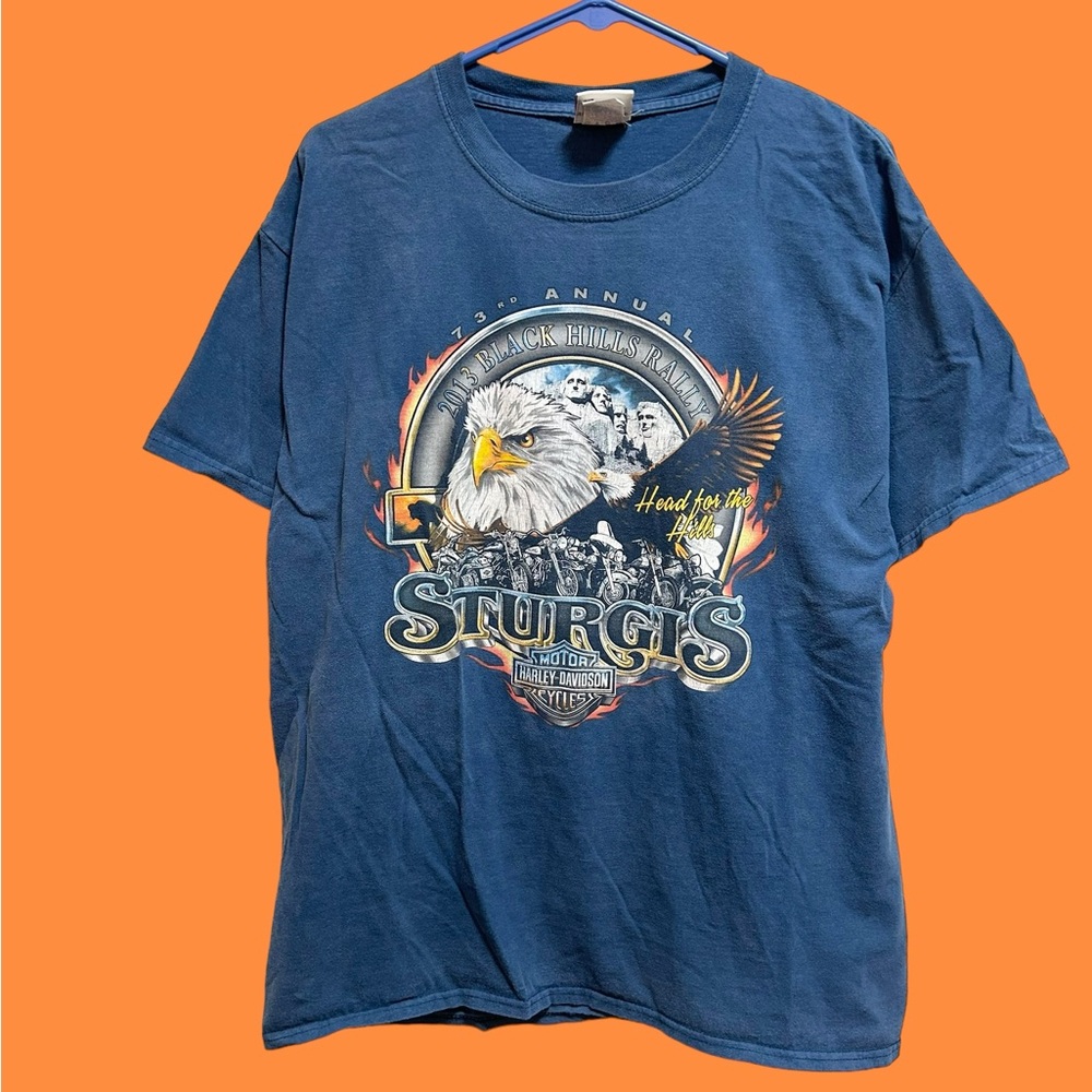 Harley Davidson 2013 Sturgis 73rd Annual Ride Shirt.
